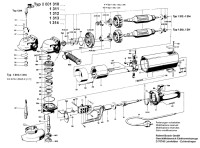 Bosch 0 601 311 017  Angle Grinder 220 V / Eu Spare Parts